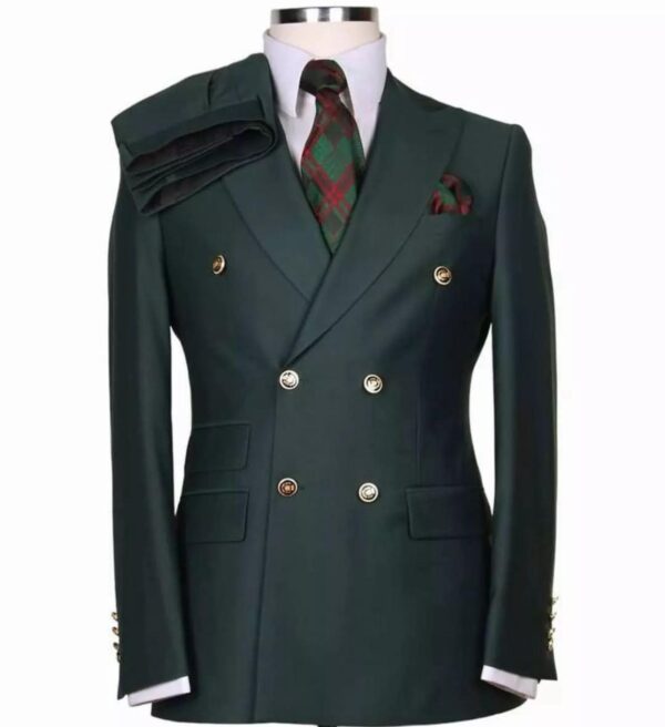 Army Green Men Suit